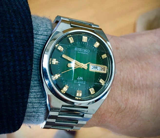 【美品】SEIKO LMセイコー ロードマチック 23石 自動巻 ネイビー Yahoo!オークション -「セイコー ロードマチック 23石」の落札