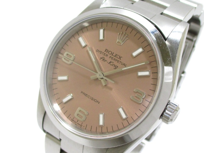 ロレックスのエアキング"ピンクダイヤル"の特徴