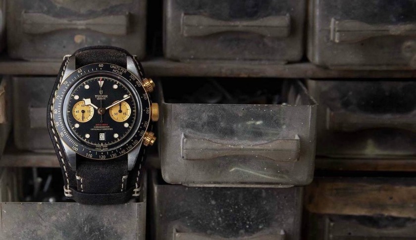 チューダー ブラックベイ クロノ S&G 79363N