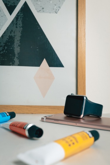 ①保護フィルムを貼る