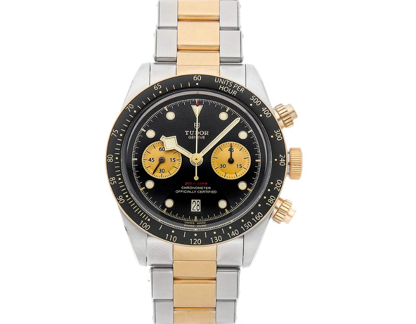 チューダー(チュードル)：ブラックベイ クロノ S&G 79363N