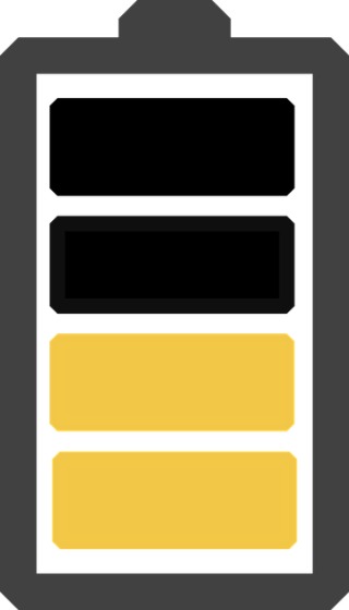 電池切れの心配がない