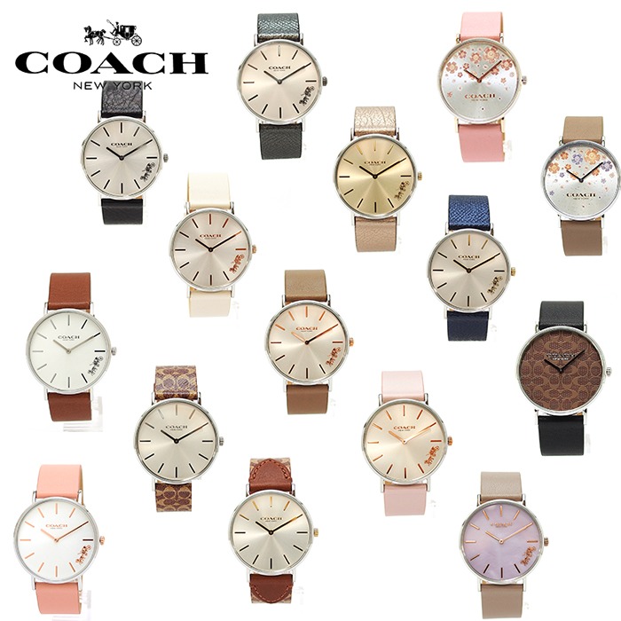 COACH(コーチ)の腕時計④年代問わず付けられる多彩なデザイン