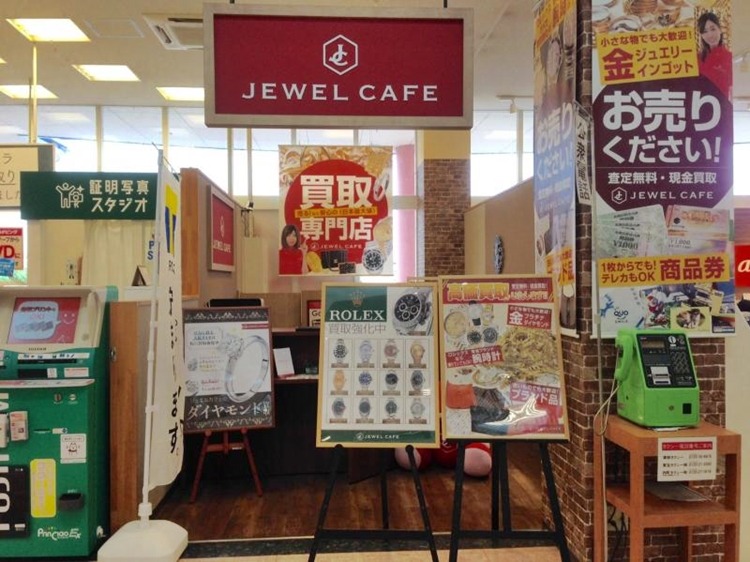 徳島市周辺の時計店：ジュエルカフェ マルナカ徳島店