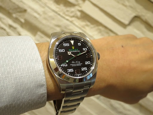116900(ロレックスエアキング)は初心者におすすめのモデル