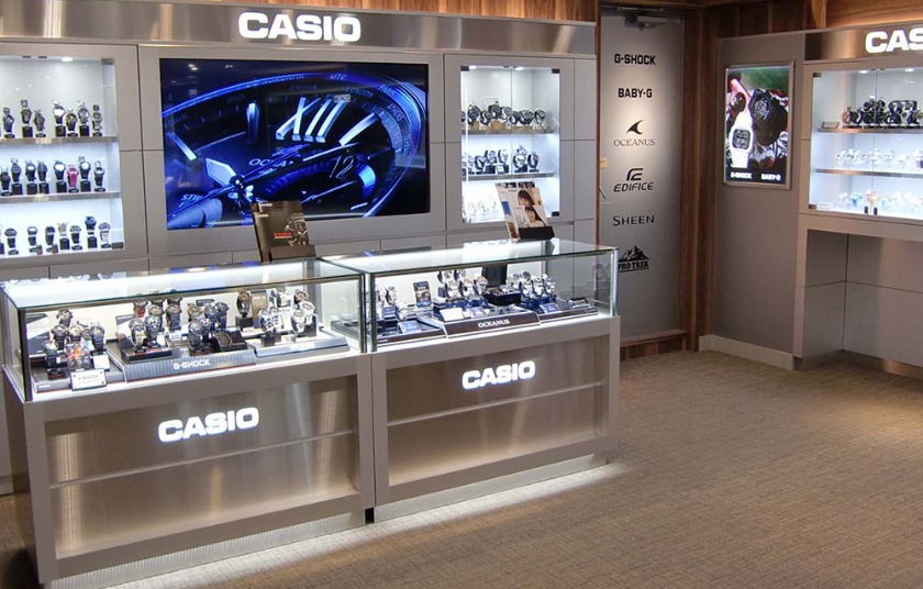 エディフィスの取扱店舗：大丸梅田店１１階時計売り場