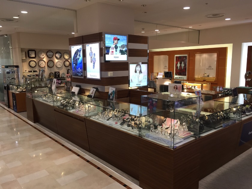 京成百貨店 時計サロン