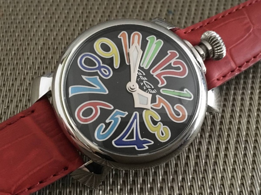 ガガミラノのゼンマイ切れと修理は専門業者へ依頼