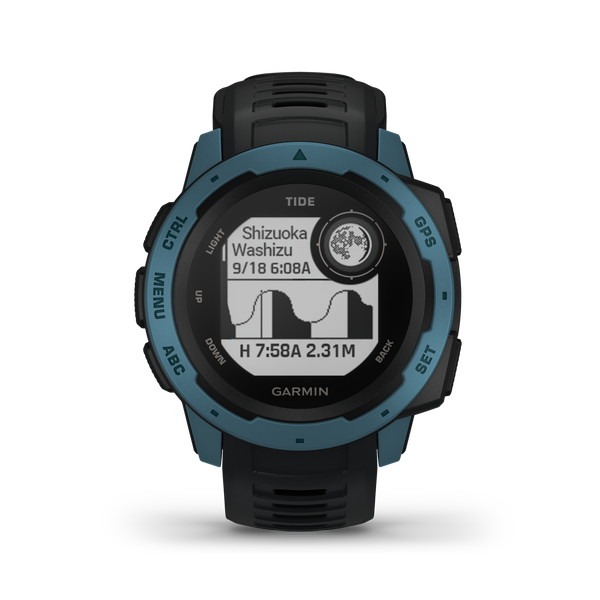 ガーミン Instinct Tide Black/Blue
