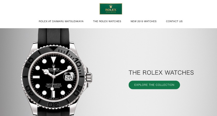 ロレックス ショップ 大丸心斎橋