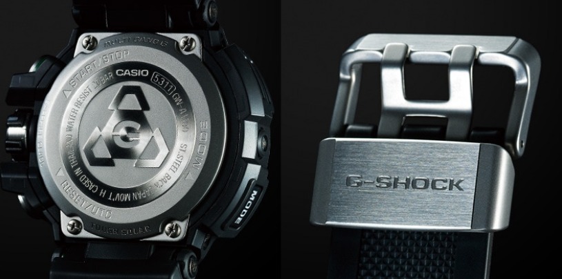 ①時刻モードでBボタンを2秒以上押して受信開始