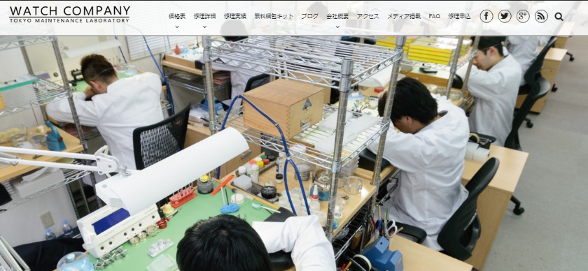 横浜の人気修理店：WATCH COMPANY 横浜店