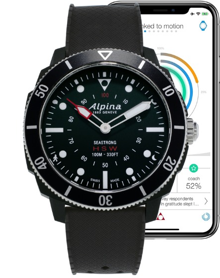 シーストロング オロロジカル スマートウォッチ (REF. AL-282LBB4V6)