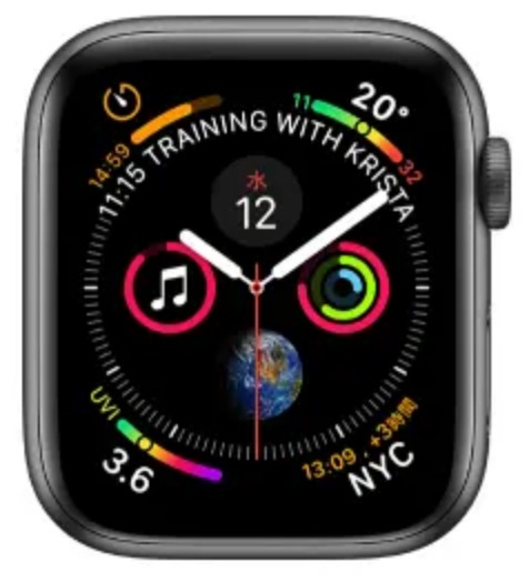 Apple Watch 機能の進化1：インフォグラフ文字盤が追加
