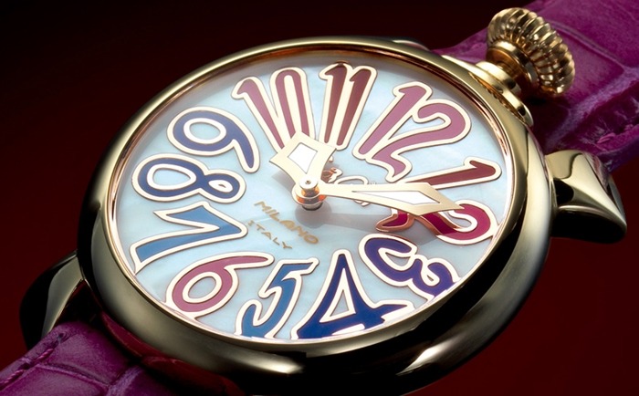 ガガミラノ(時計)の偽物の見分け方①インデックスの数字