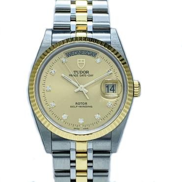チューダー（TUDOR）プリンス デイトデイ/シャンパンゴールド76213