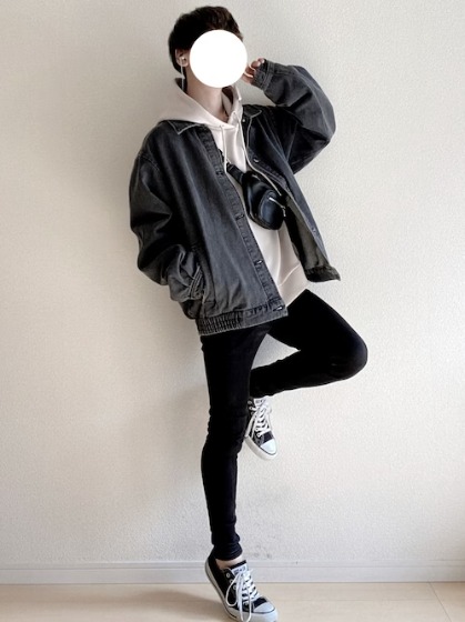 ②パーカーが薄すぎるから