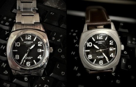 CASIO ARGENTを艶消し&ビンテージ仕様に