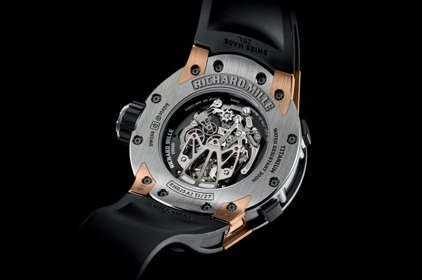 RM 025   TOURBILLON CHRONOGRAH DIVERの特徴