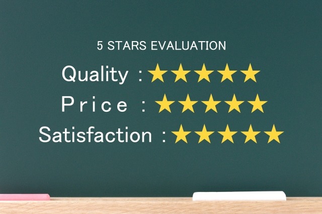 品質が高く長く使用できるため