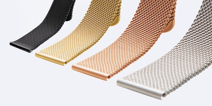 Knotの腕時計ストラップ　メタルベルト