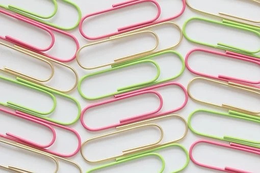 クリップとプッシュピン