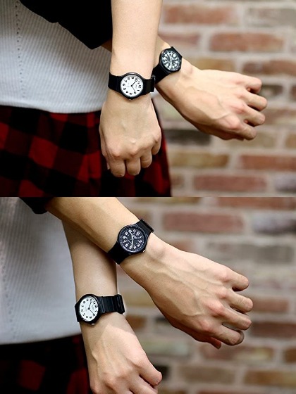 CASIO(カシオ)ペアウォッチの人気腕時計：MQ71-1B ＆ MQ24-7B2Lの特徴・機能