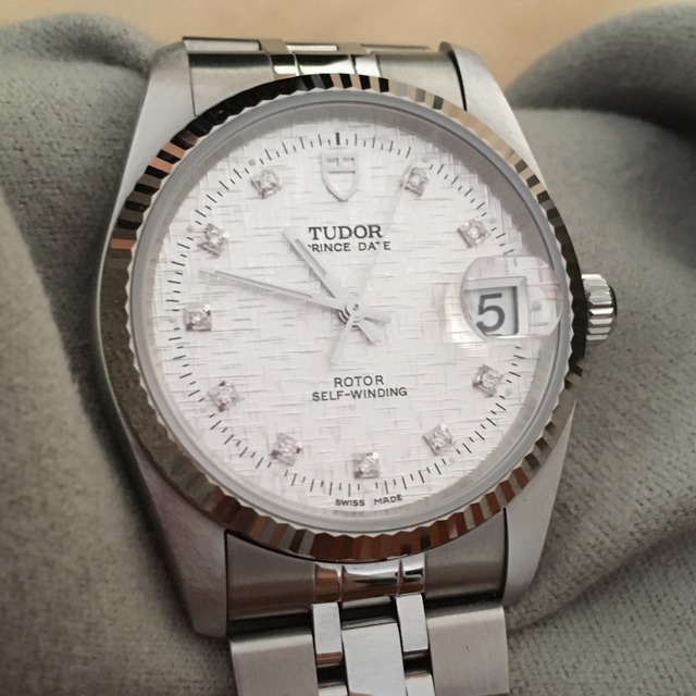チューダー（TUDOR）プリンスデイトデイ/シルバーモザイク 76200