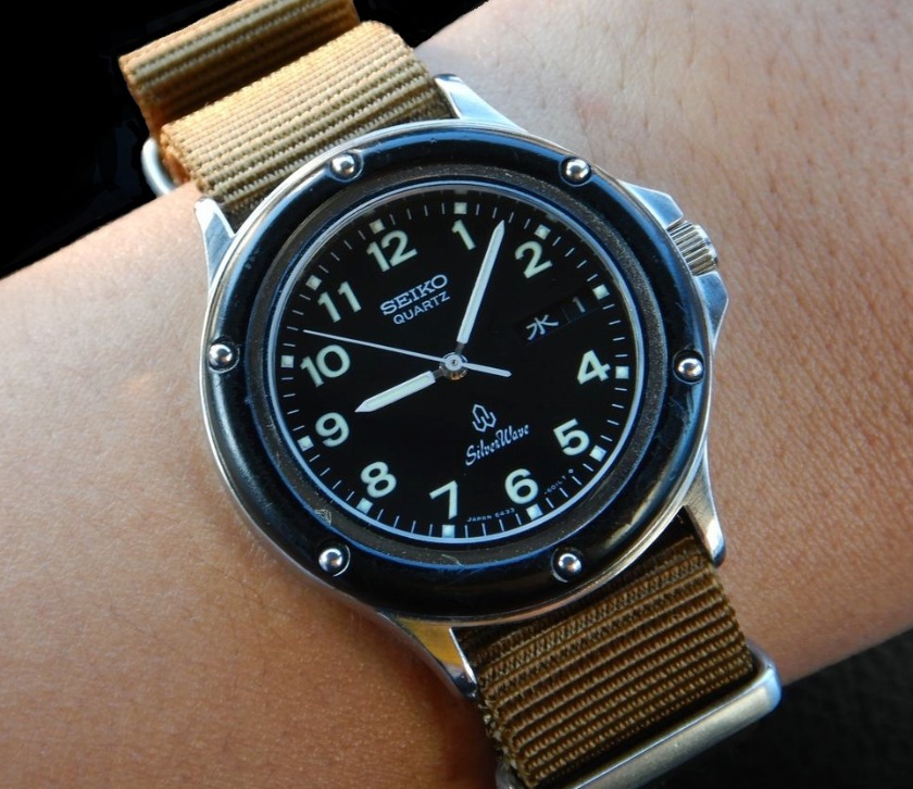 セイコー1980年代ダイバー風モデル