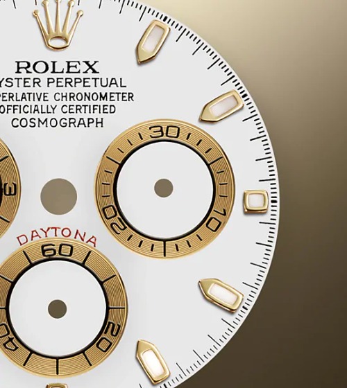 ポイント1：白文字盤×ゴールドを選ぶ