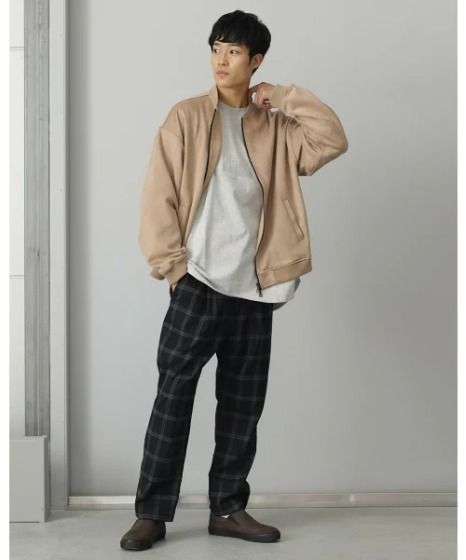 MA-1のメンズ人気ブランドを使ったコーデ③BEAMS