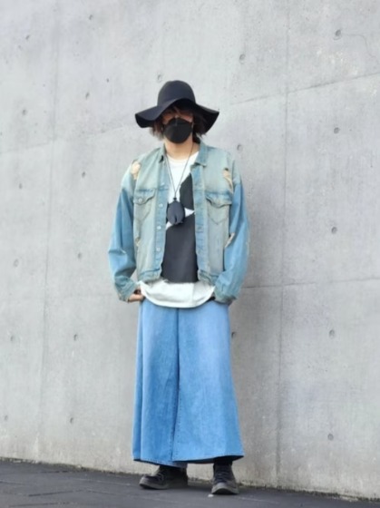 コーデ10：デニムオンデニム