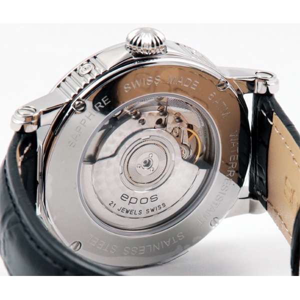 エポスの腕時計 3391ABL(ムーンフェイズ)の基本情報