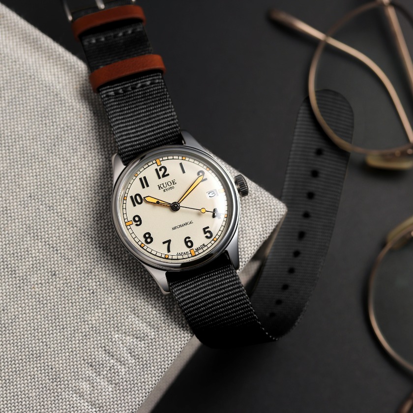 京都発クラシック時計のKUOE(クオ)でミリタリーの世界を楽しもう！