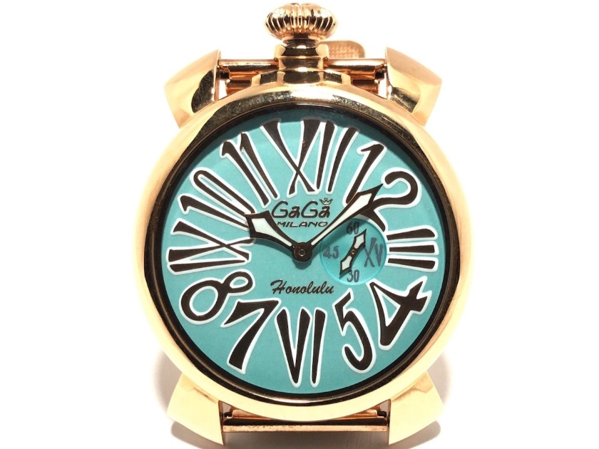 ガガミラノの電池交換は大阪のお店や宅配業者で