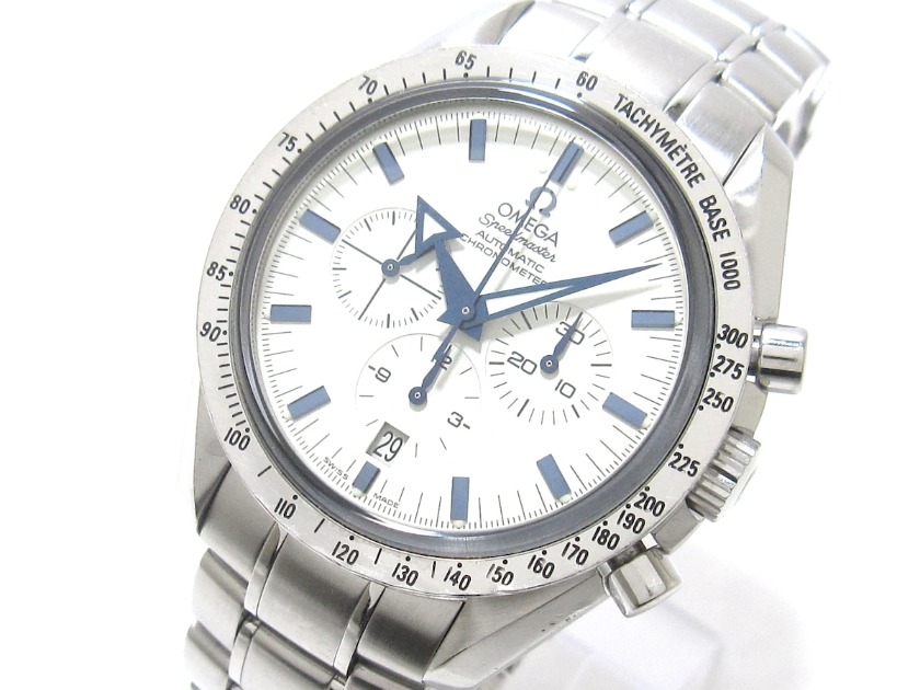 オメガ"ブロードアロー"の白文字盤モデルとは？