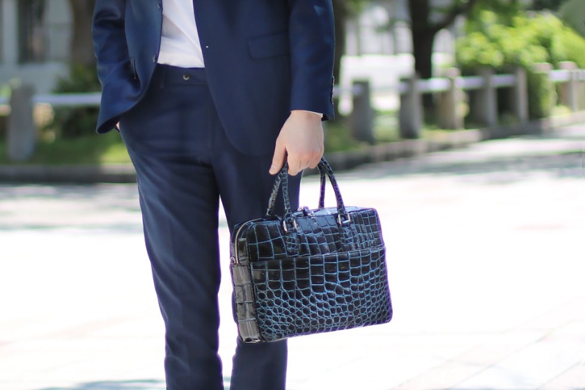 ③スーツが引き立つ高級感