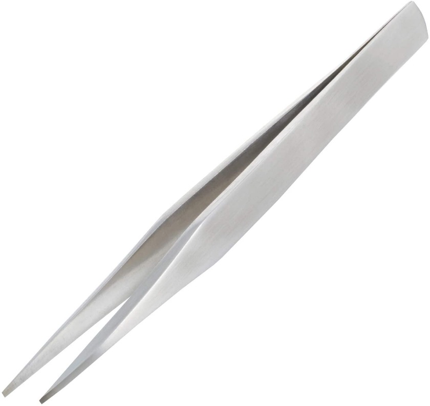 STEP2：ピンセットで電池を交換する