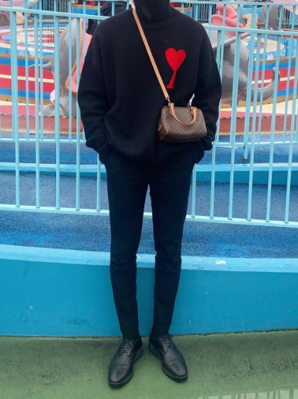 セリーヌ レザーミニショルダー