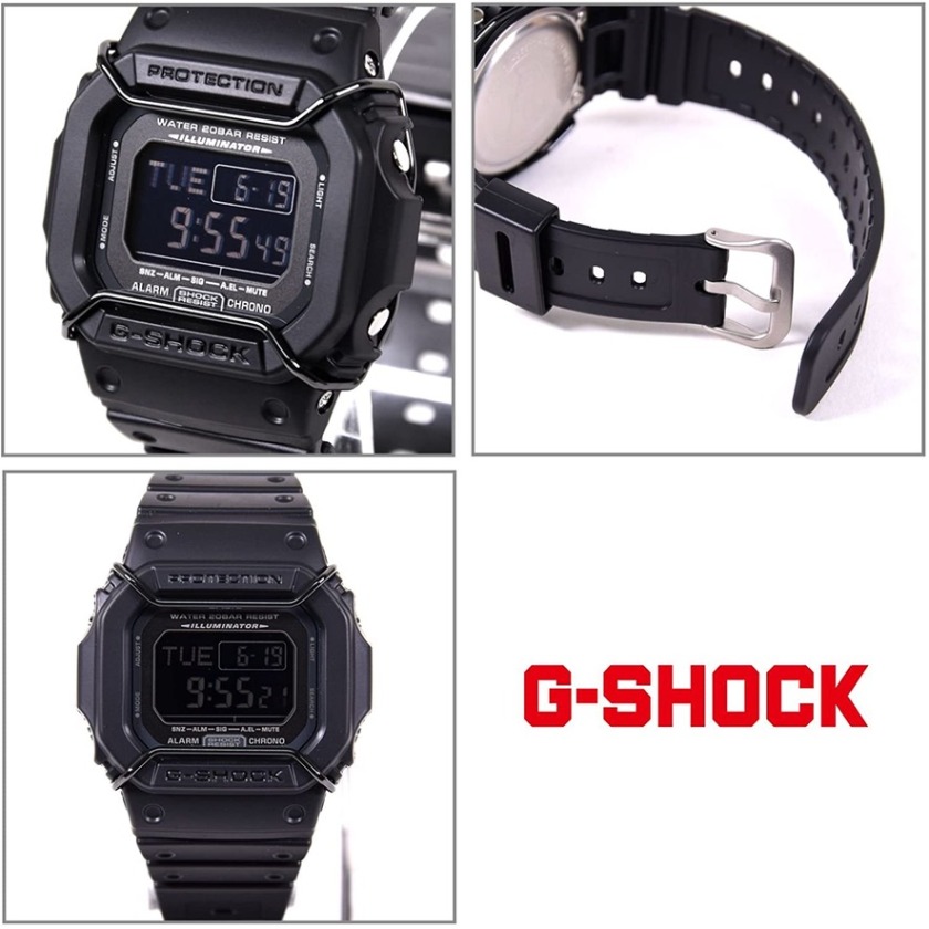 G-SHOCK オールブラック DW-D5600P-1FJ