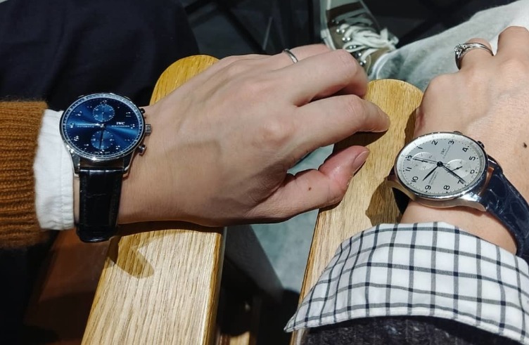 ｢ポルトギーゼ・クロノグラフ 青文字盤(IW371491)オーナーの「fusacchiさん」にインタビュー｣