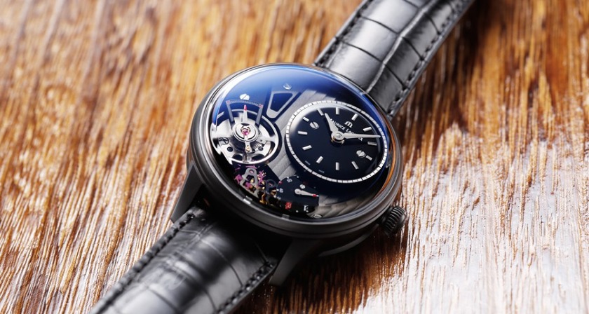 モダンスケルトン手法で機械式時計の美しさを強調