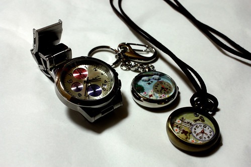 時計による竜頭の違い