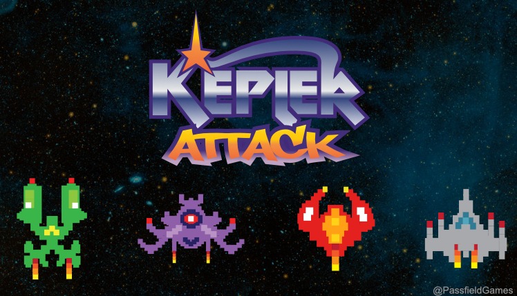 AppleWatchのゲームアプリ：Kepler Attack