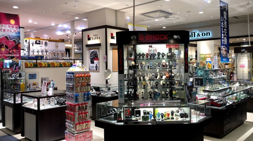 大阪市大正区周辺の時計店：KANDAカンダイオンモール大阪ドームシティ
