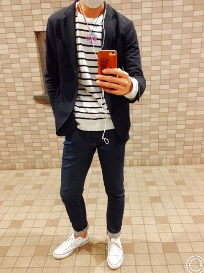 ジャケパン✕スニーカー②CONVERSE