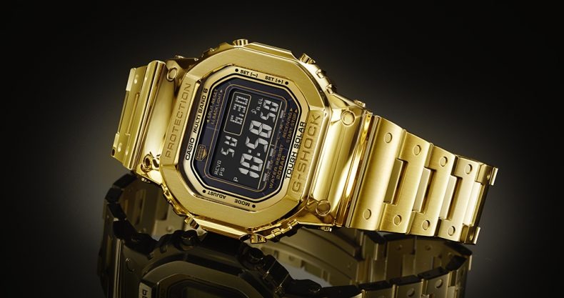 G-SHOCK"ゴールド(金色)"はクールさと豪華さが魅力