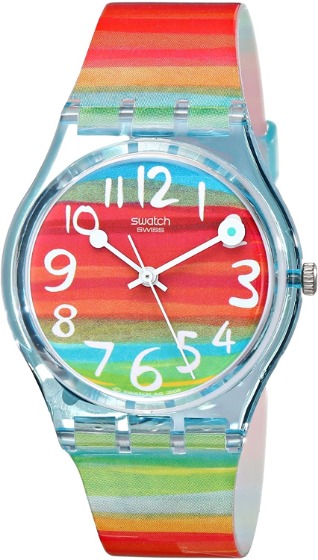 スウォッチ(Swatch)×防水性モデル：COLOR THE SKY GS124