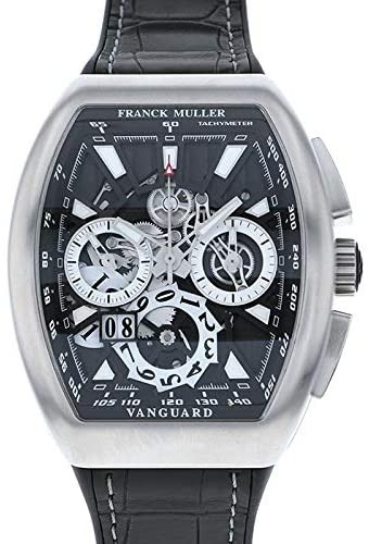 4位 フランク・ミュラーの腕時計：ヴァンガード V45CCGDSQT 