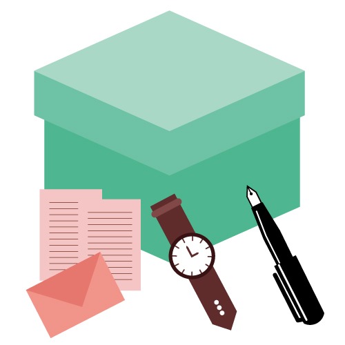 付属品はすべて揃えておく